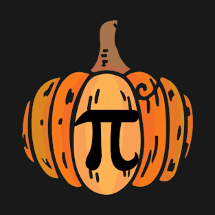 Pumpkin Pi Math Halloween Thanksgiving Pie Day Costume T-Shirt