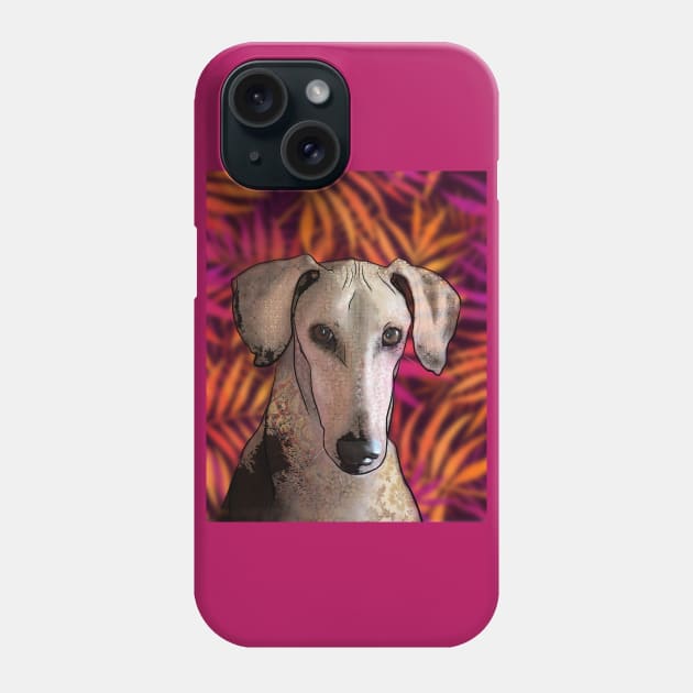 Saluki Phone Case by MistyLakeArt