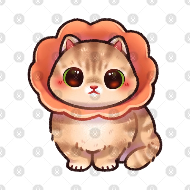 Flower Kitty by Riacchie Illustrations