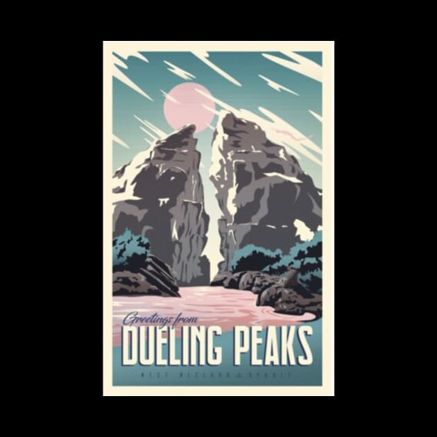 Greetings from Dueling Peaks by KaniaAbbi