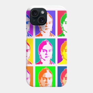 Warhol Frida Kahlo Pop Art Phone Case