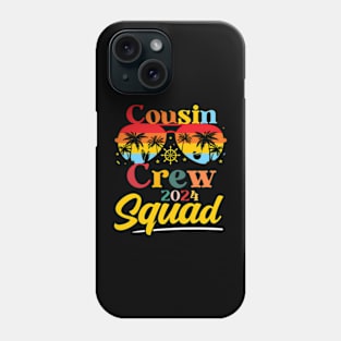 Cousin Crew 2024 Summer Vacation Beach Family Trips Matching Phone Case