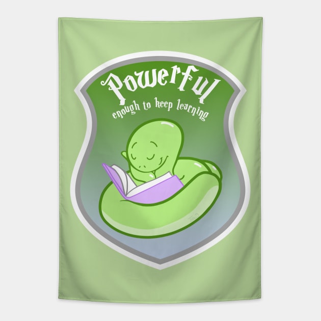 Kawaii Magic School Power Crest Tapestry by Nirelle