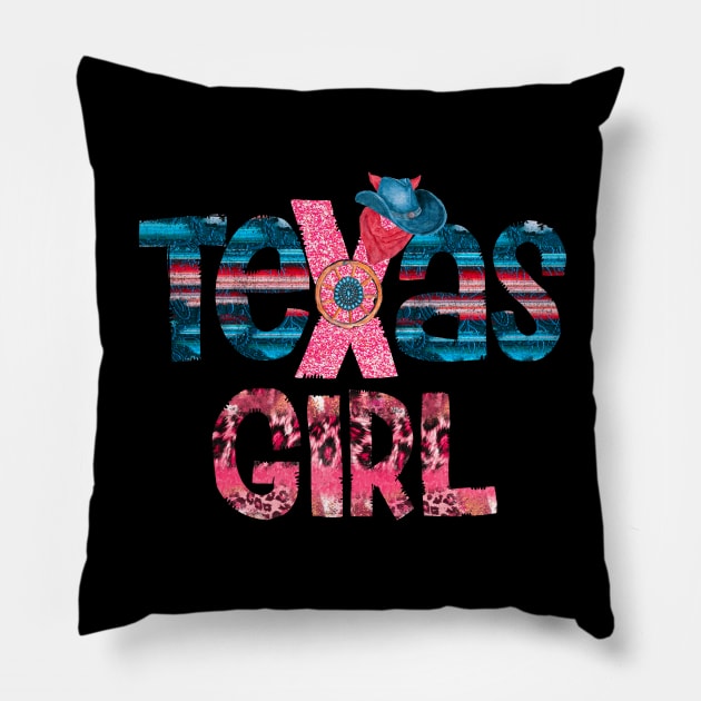 Texas Girl- Texan Girl Pillow by Crimson Leo Designs