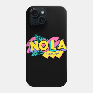 New Orleans, Louisiana Retro 90s Logo Phone Case