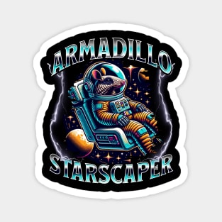 Armadillo Starscaper Cool Astronaut Magnet