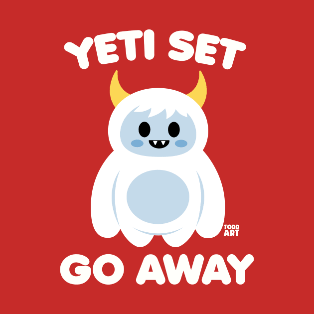 YET I SET GO AWAY by toddgoldmanart