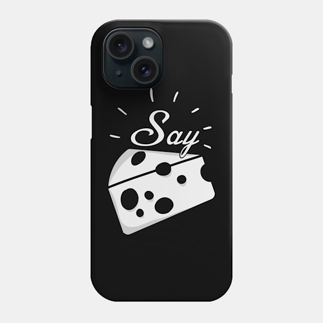 Say Cheese! Phone Case by The Minimalist