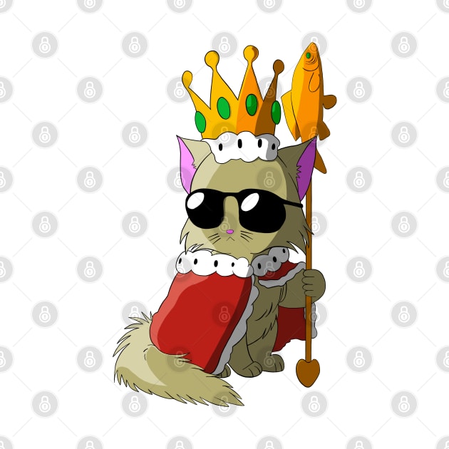 Cat King - Royal Kitty by ro83land