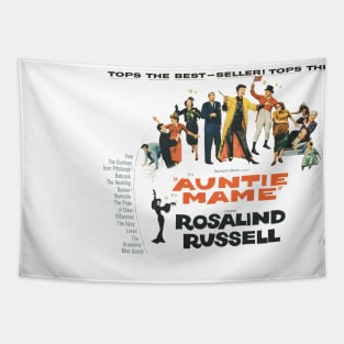 Auntie Mame Movie Poster Tapestry