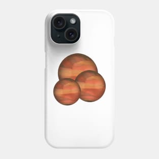 Copper Marble Balls Phone Case