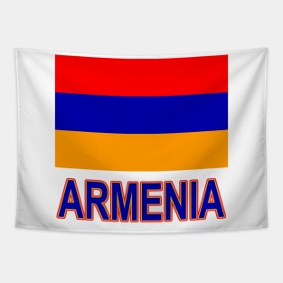 The Pride of Armenia - Armenian Flag Design Tapestry