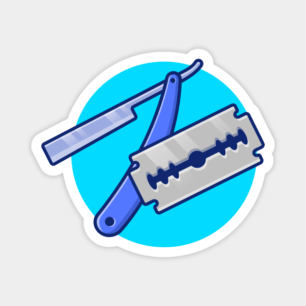 Shaving Razor Blade Magnet by Catalyst Labs