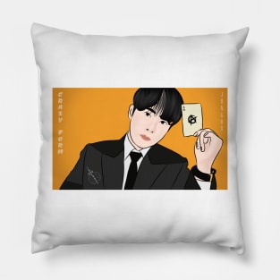 Jongho of Ateez From Crazy Form Pillow