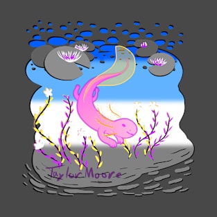 Custom Axolotl Pride T-Shirt