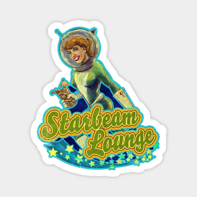 STARBEAM LOUNGE Magnet by zerostreet