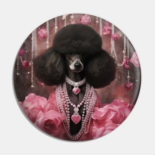 Royal Poodle Pin