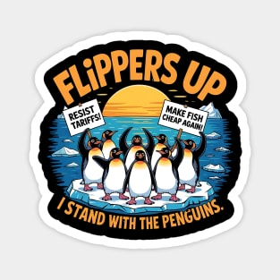 Resist-Penguin Magnet