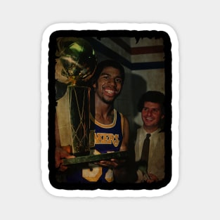 Magic johnson Championship Vintage Magnet