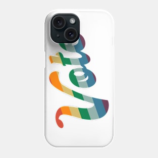 Rainbow Vote Vintage Retro Phone Case