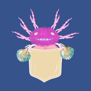 Axolotl in my pocket T-Shirt