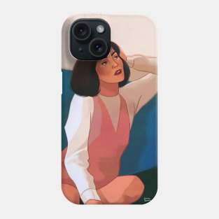 Colorblock Girl Phone Case