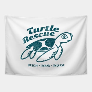 Turtle Rescue - Rescue Rehab Release Tapestry