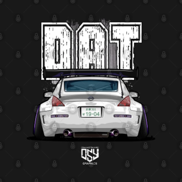 Fairlady 350Z Z33 (White)  [ DAT ASS ] by osy_graphics