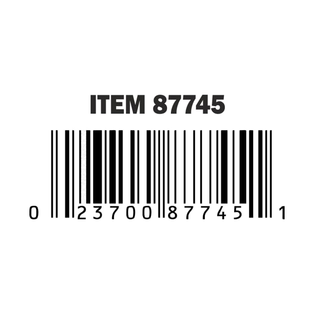 barcode Costco rotisserie chicken label 87745 by Slion