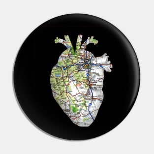 Colorado Heart Pin