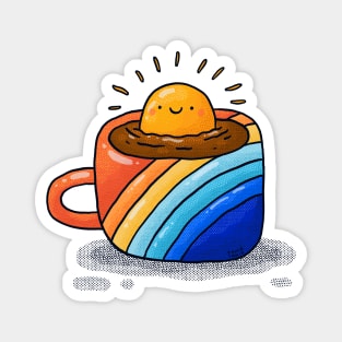 Sun in a Cup Magnet