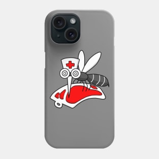 Mosquito Nurse Doctor Blood Donation Campaign Phone Case