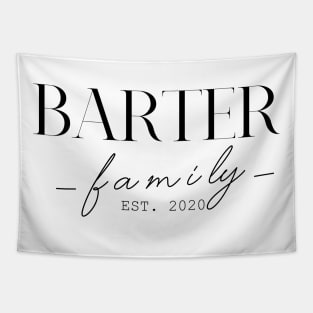 Barter Family EST. 2020, Surname, Barter Tapestry