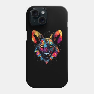 African Wild Dog Valentine Day Phone Case