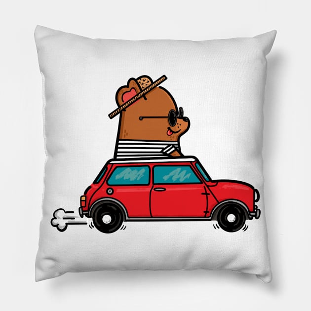 Summer Drive Bub Pillow by Fluffymafi