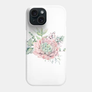 The Prettiest Succulents Phone Case