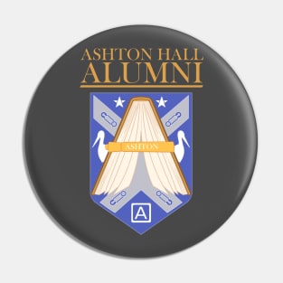 Ashton Hall Alumni (Vertical Top) Pin