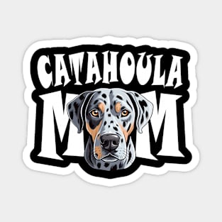 Catahoula Leopard Dog Mom Cute Dog Mothers Day Womens Magnet