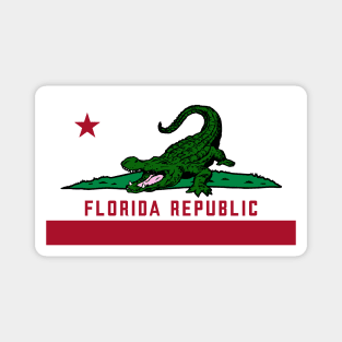 Florida Republic Alligator Magnet