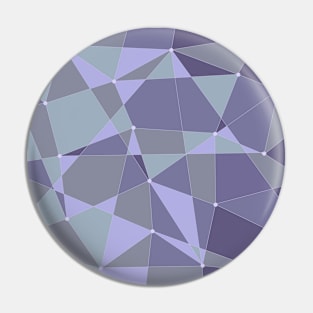 Abstract random geometric pattern Purple Pin