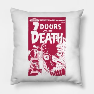 7 Doors of Death VHS cover v2 Pillow