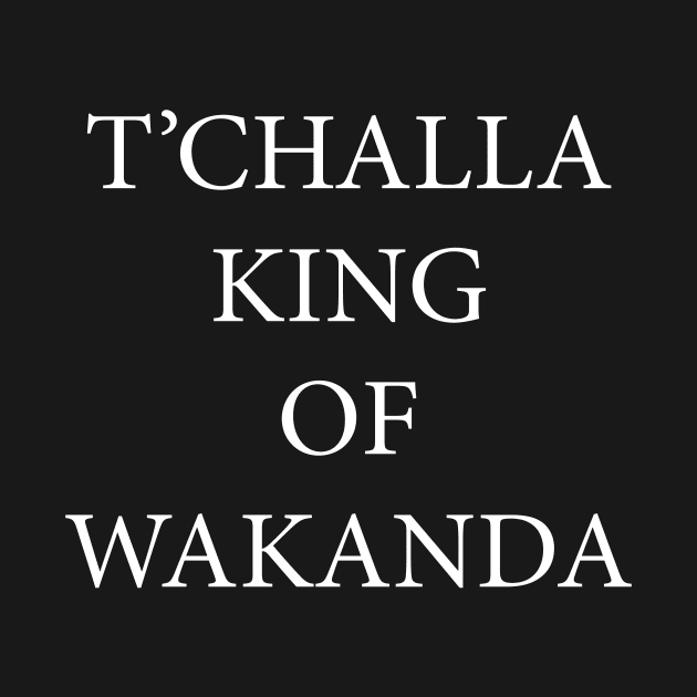 T'Challa King of Wakanda by JevLavigne