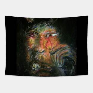 Dark Night First Light Tapestry