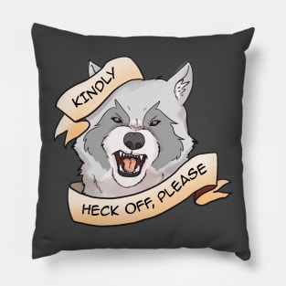 Heck Off Pillow