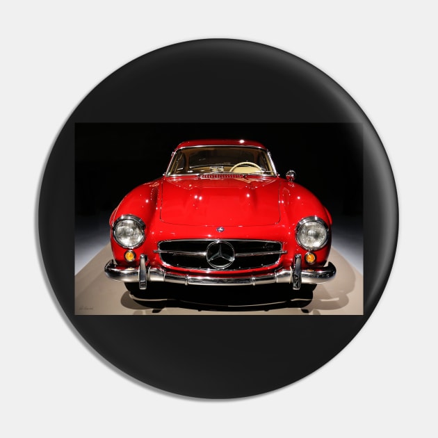 1957 Mercedes Benz 300 SL Coupe Pin by Kraaibeek