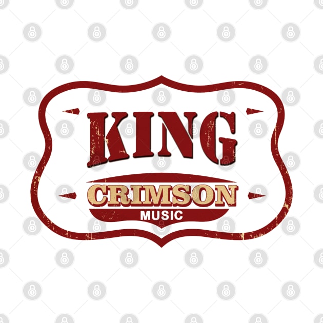 King Crimson MUSIC by freshtext Apparel10