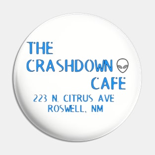 The crashdown cafe Roswell Pin