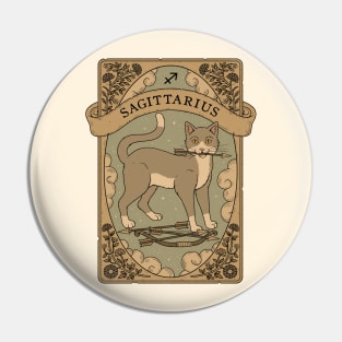 Sagittarius - Cats Astrology Pin