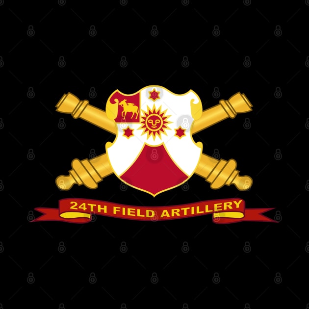 24th Field Artillery w Br - Ribbon by twix123844