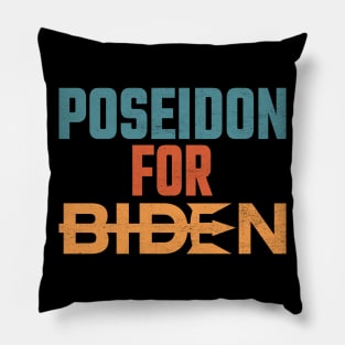 Poseidon For Biden Pillow